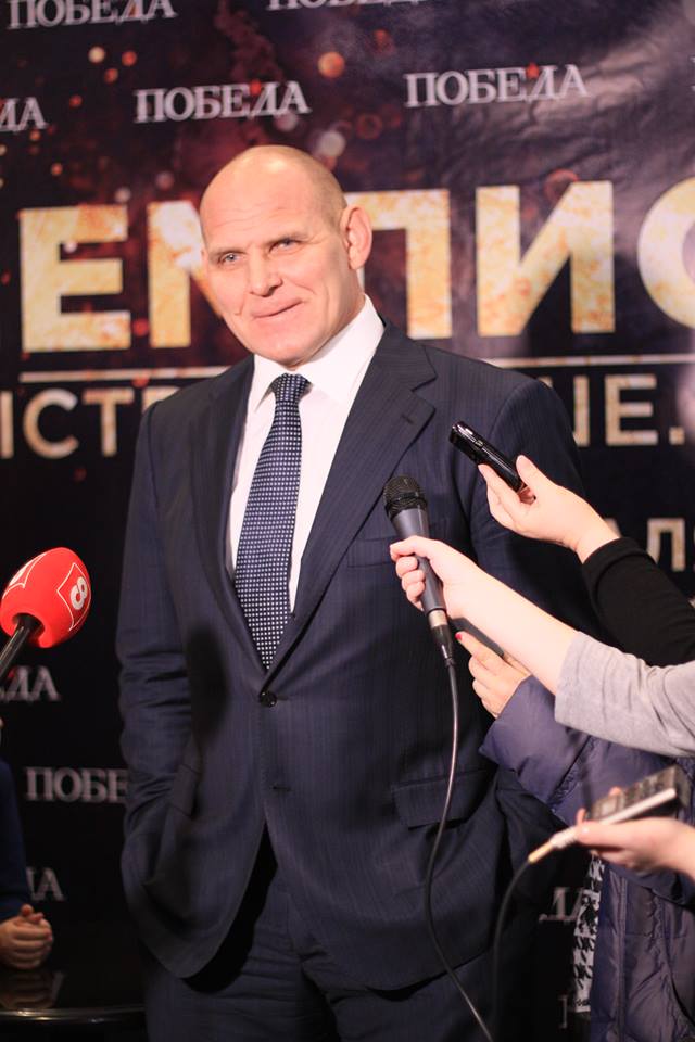 Премьера фильма «Чемпионы» с Александром Карелиным