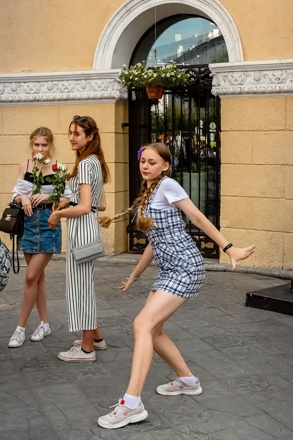 Фотографии с&nbsp;танцевального флешмоба BTS