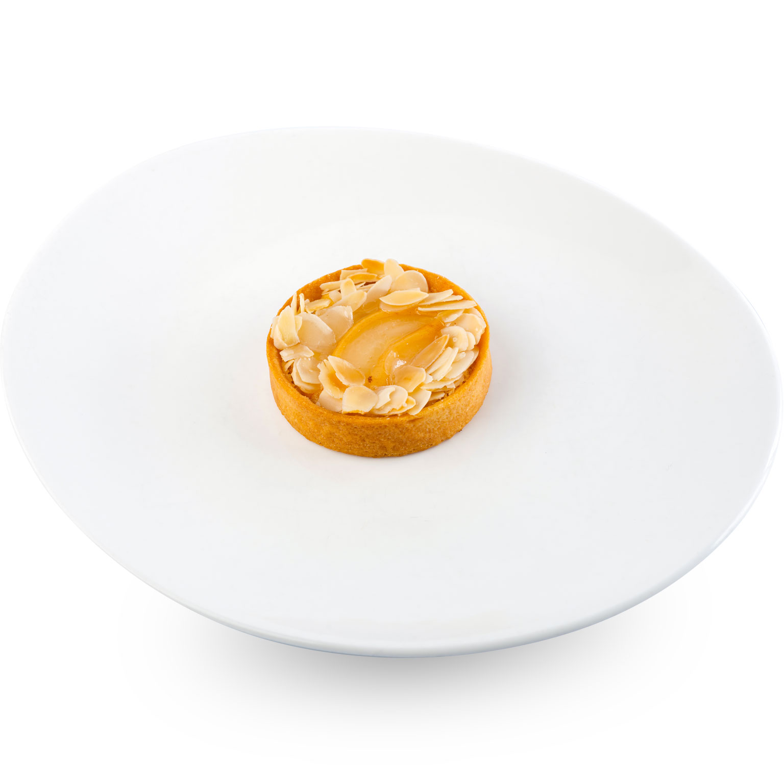 Тарт с грушей и миндальным кремом