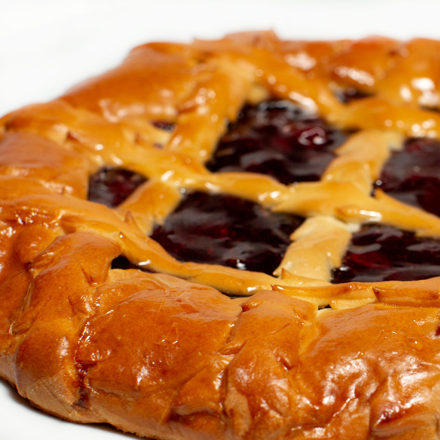 Пирог с ягодой