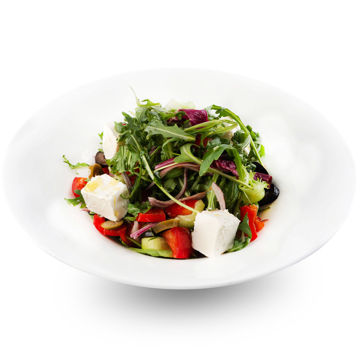 «Греческий» салат с сыром «Фетаки»