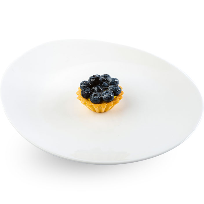 Песочная корзинка с голубикой