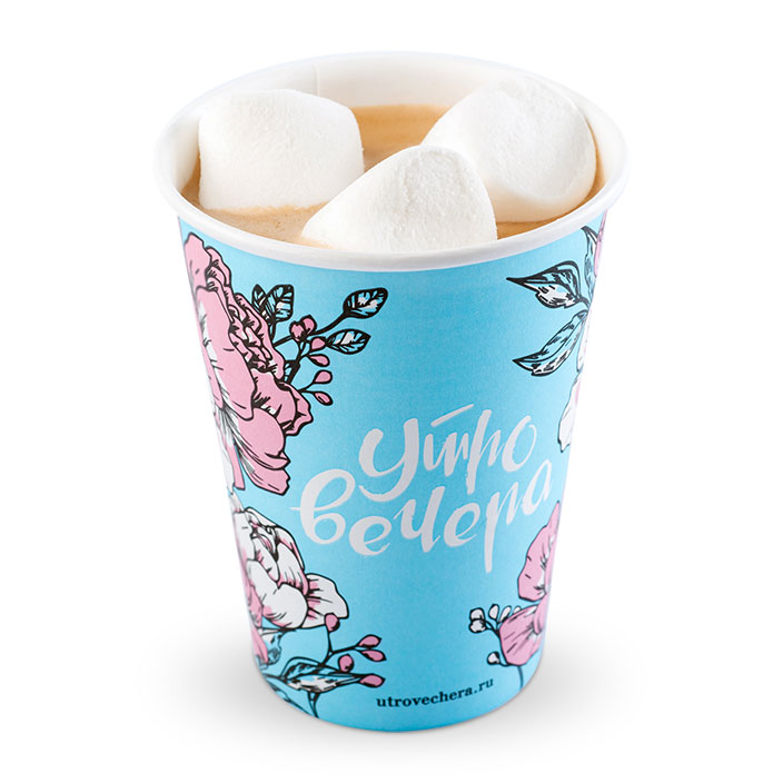 Горячий белый шоколад