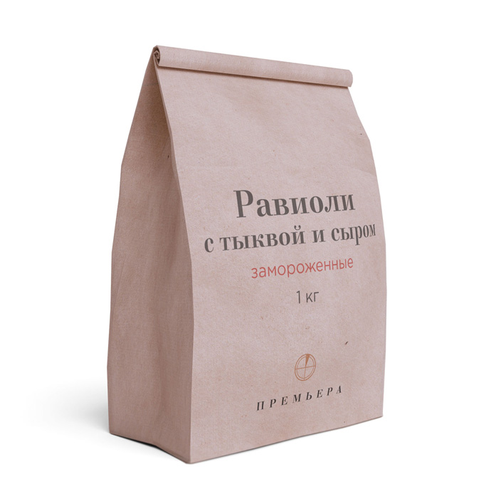 Замороженные равиоли с тыквой и сыром «Пармезан»