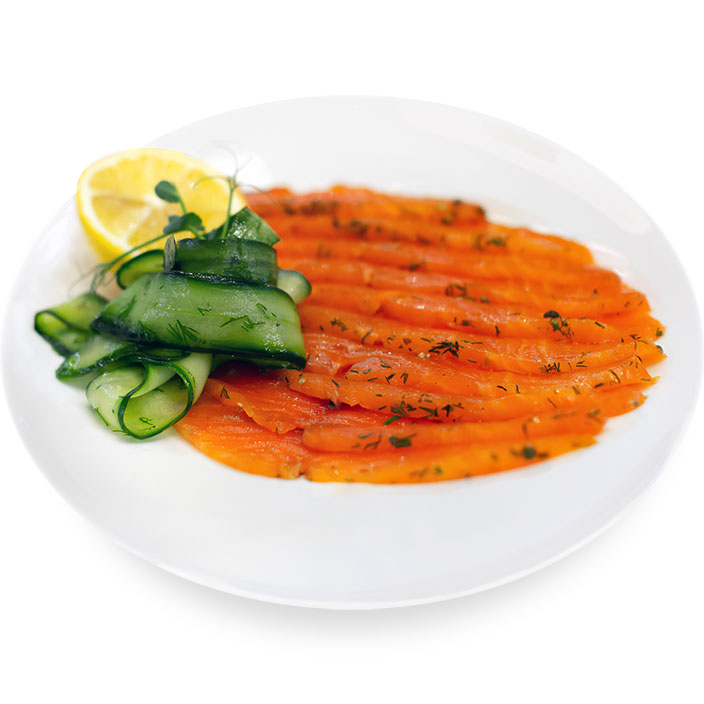 Праздничный лосось слабосоленый