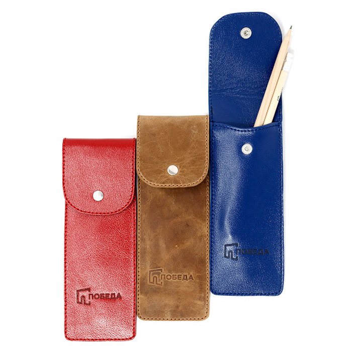 Пенал из натуральной кожи