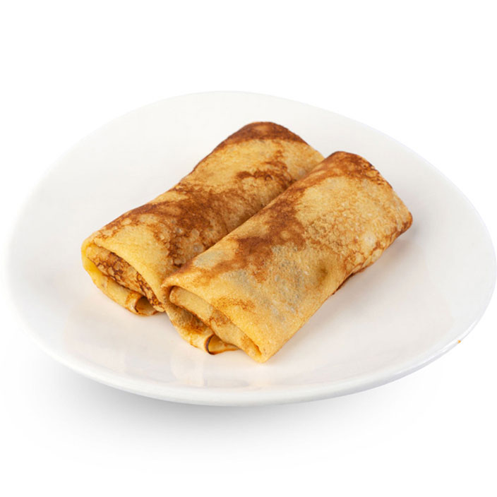 Блины с&nbsp;сыром и&nbsp;ветчиной