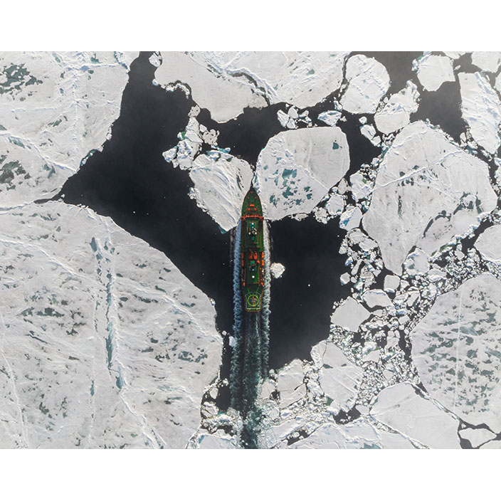 Фотография Вадима Махорова «Сквозь льды», 2024